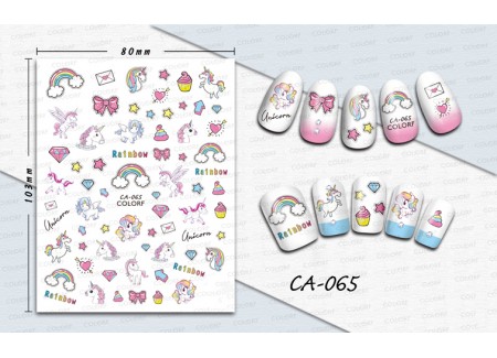 3D Nail Stickers - CA-065